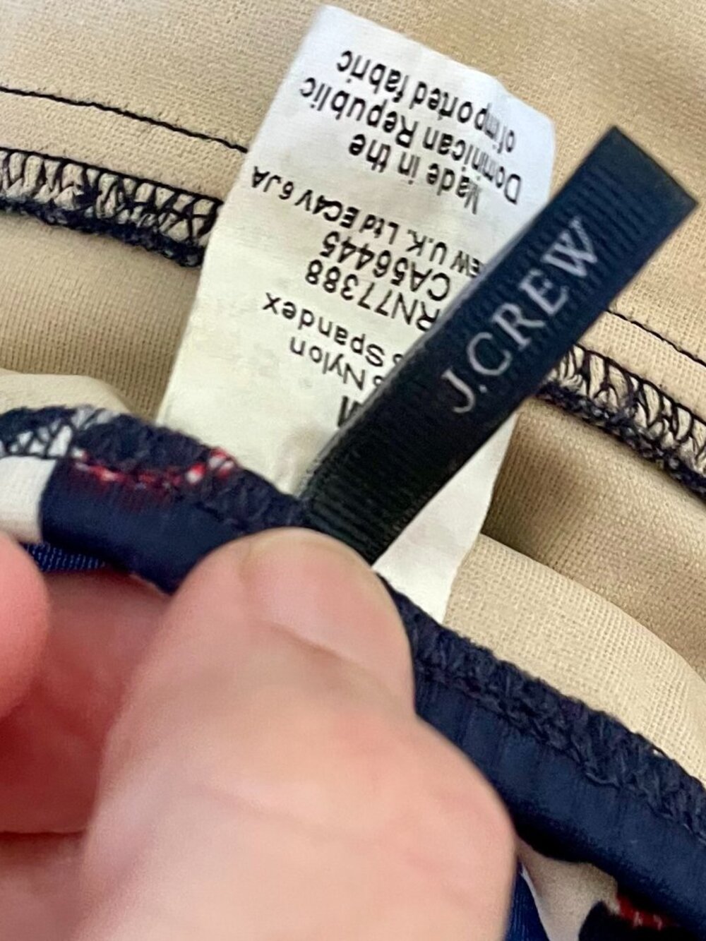 J. CREW Navy One-Piece Swimsuit with Anchor Print MEDIUM - Picture 2 of 6
